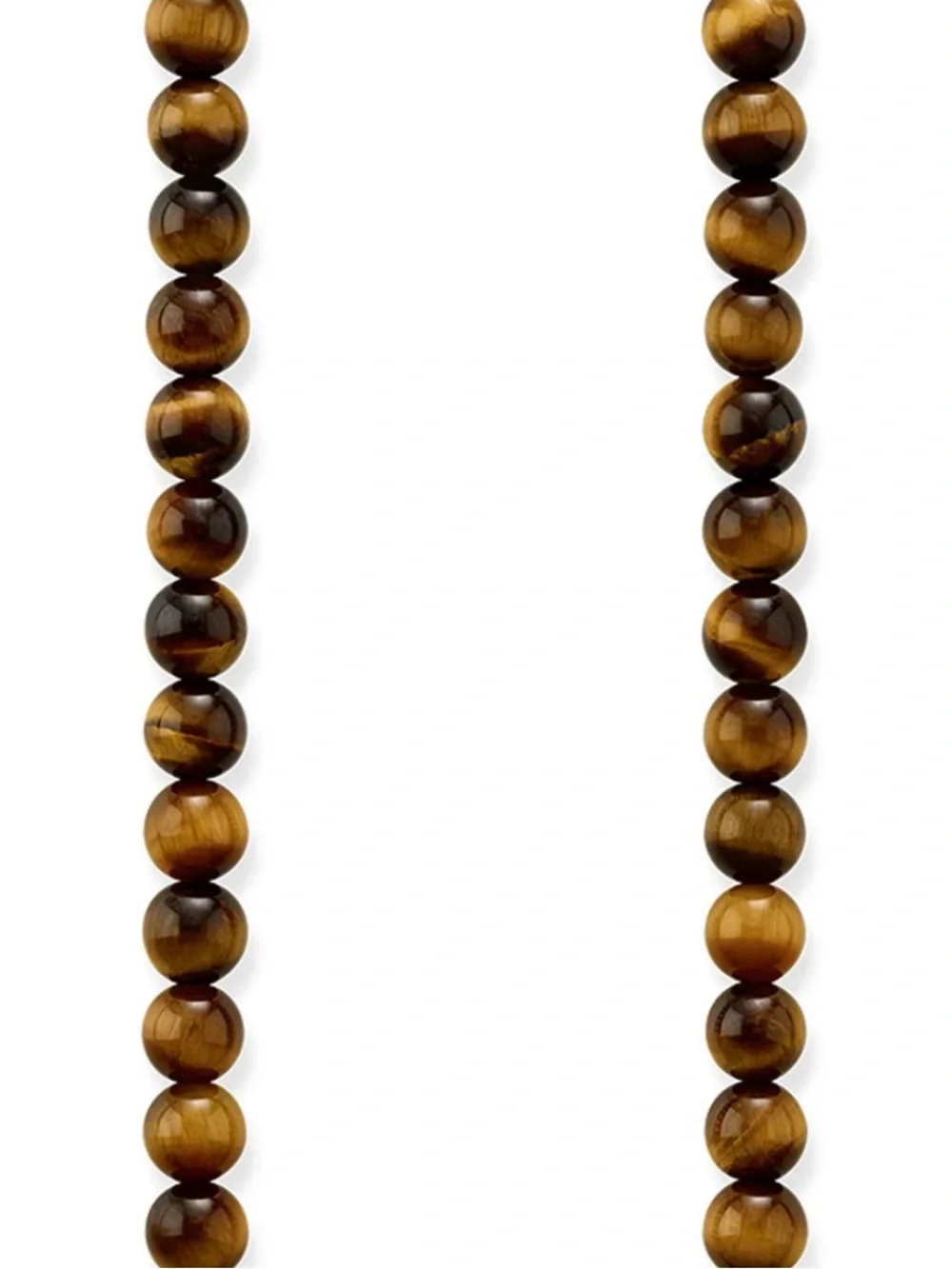 Thomas Sabo KE1639-826-2-L60 Rebel at Heart Tiger’s Eye Maori Skull Necklace
